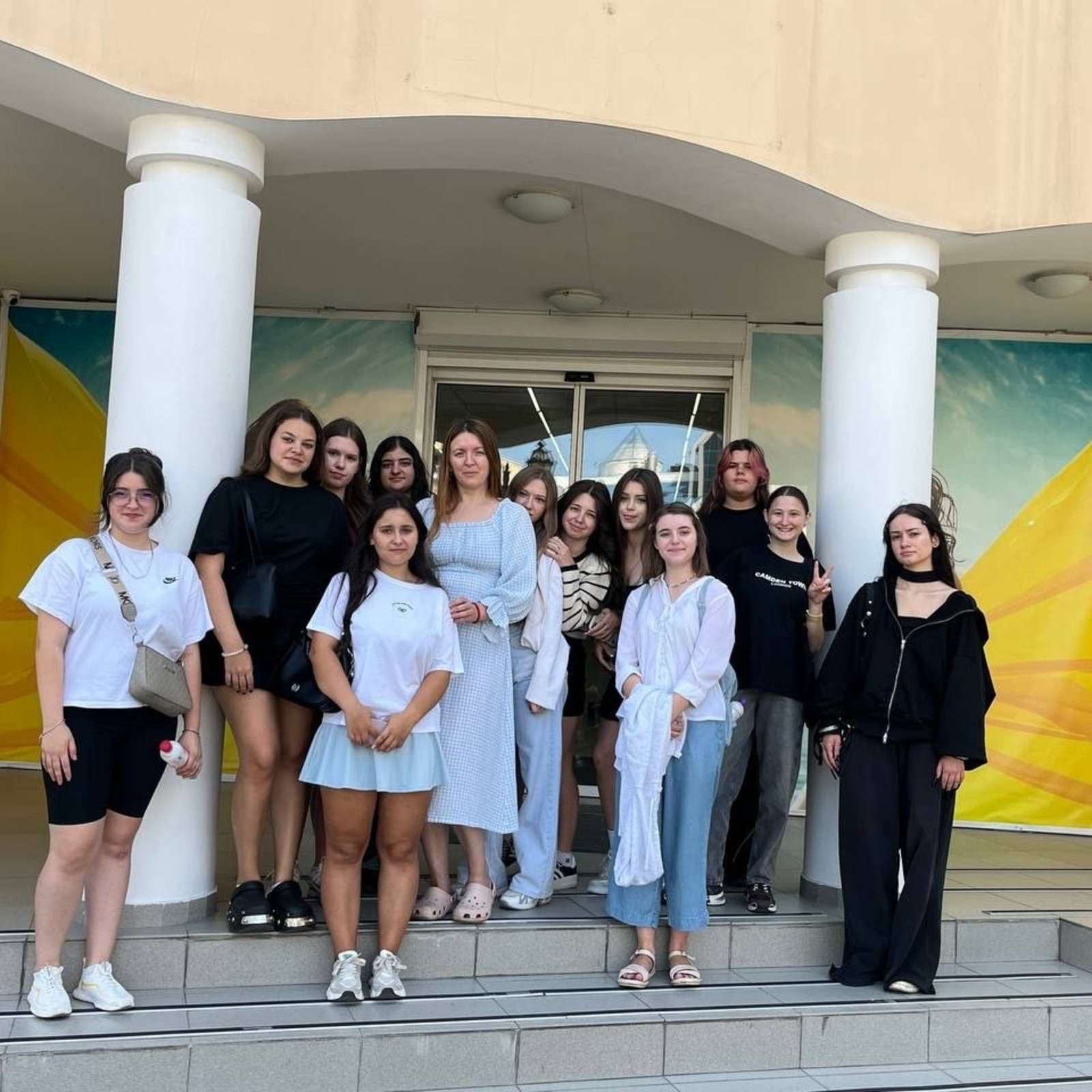 Students visit the Kut’yure and AC-Step fabric houses