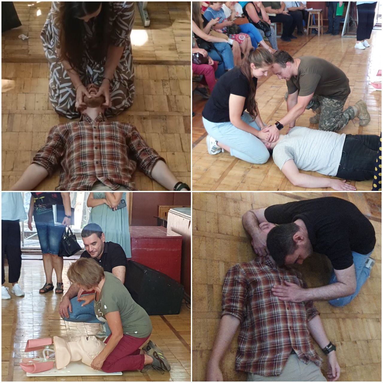 Training on the basics of diagnosis and emergency pre-medical care