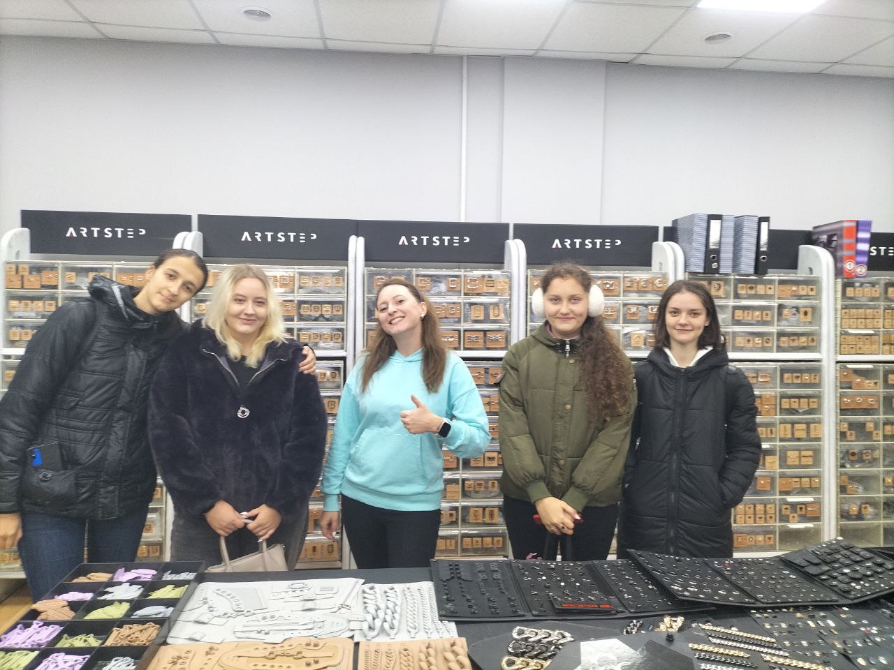Відвідування здобувачами 3 корсу шоуруму ARTSTEP групи компаній STEP