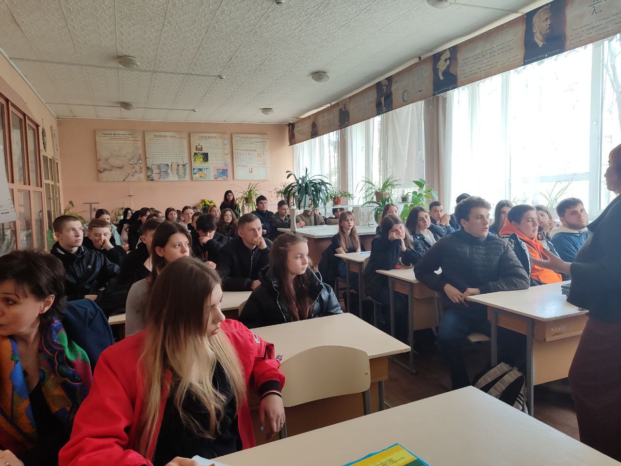 Зустріч студентів з представником Департаменту екології