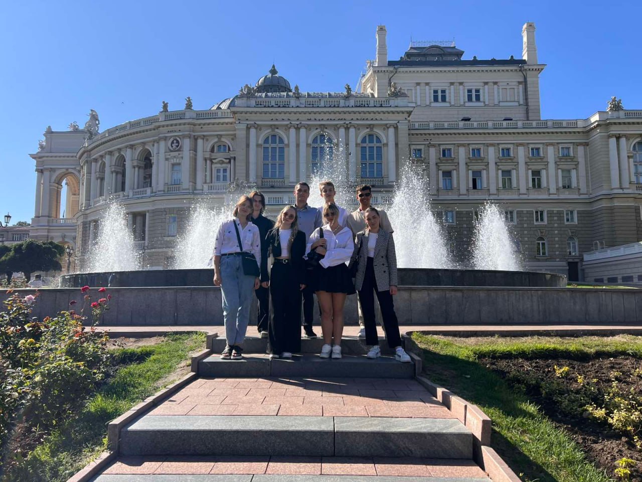 Students of group 4KB-03 visit the Odesa Opera House