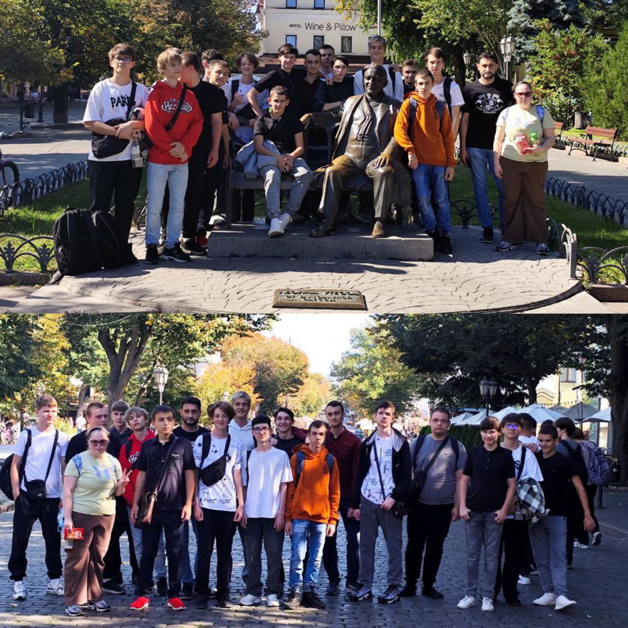Visit by group 1RP-12 to the Odesa Historical and Local Lore Museum