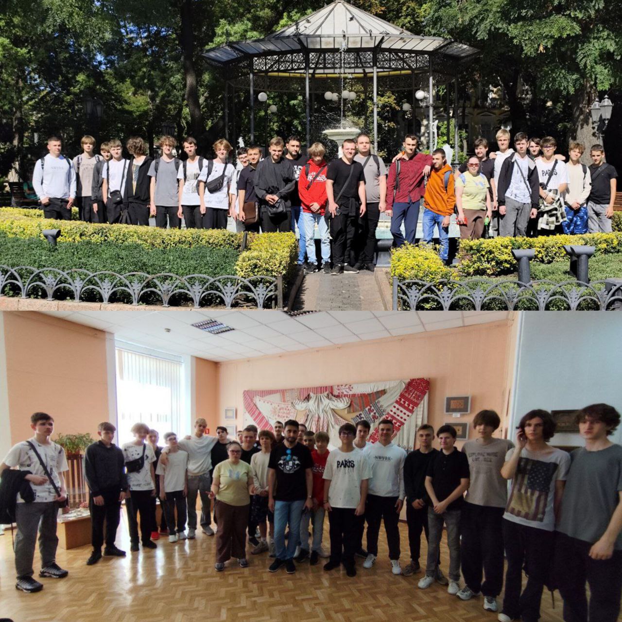 Visit by group 1RP-12 to the Odesa Historical and Local Lore Museum