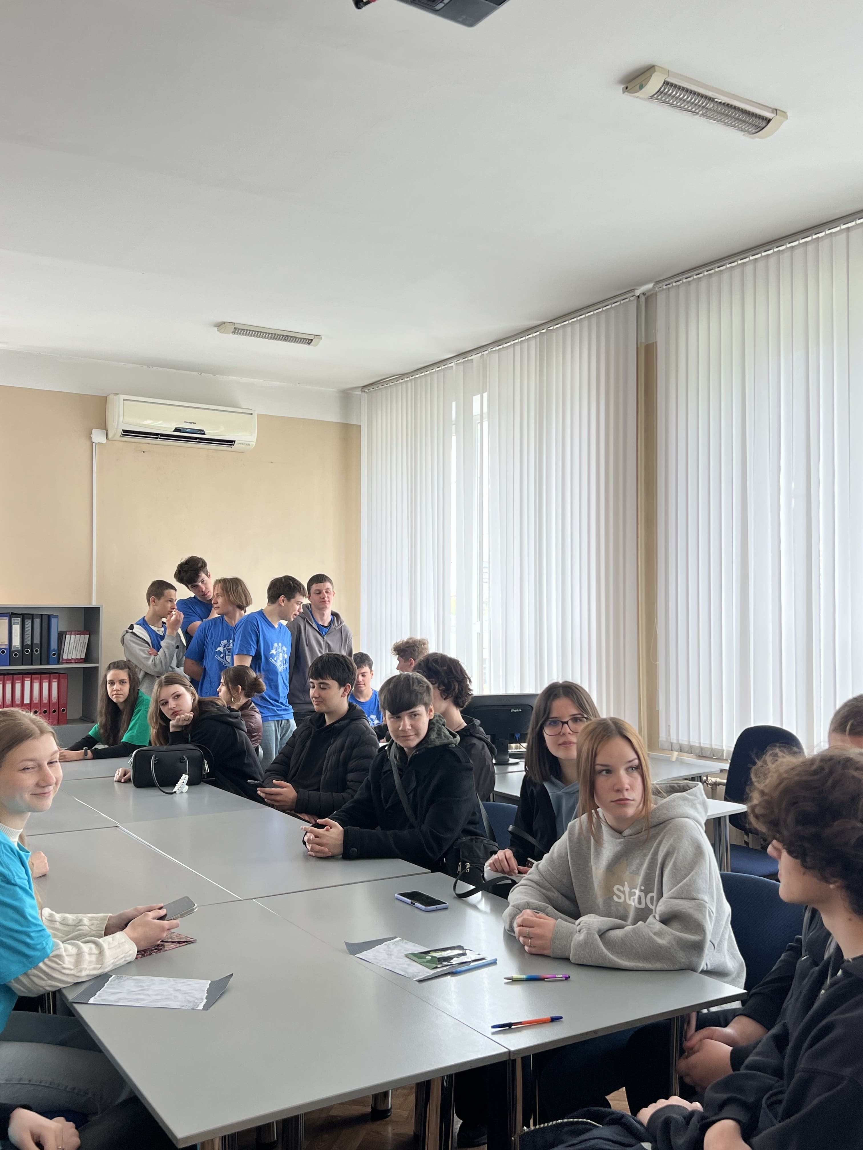 Квест для студентів 1 курсу під назвою Змагання відділень