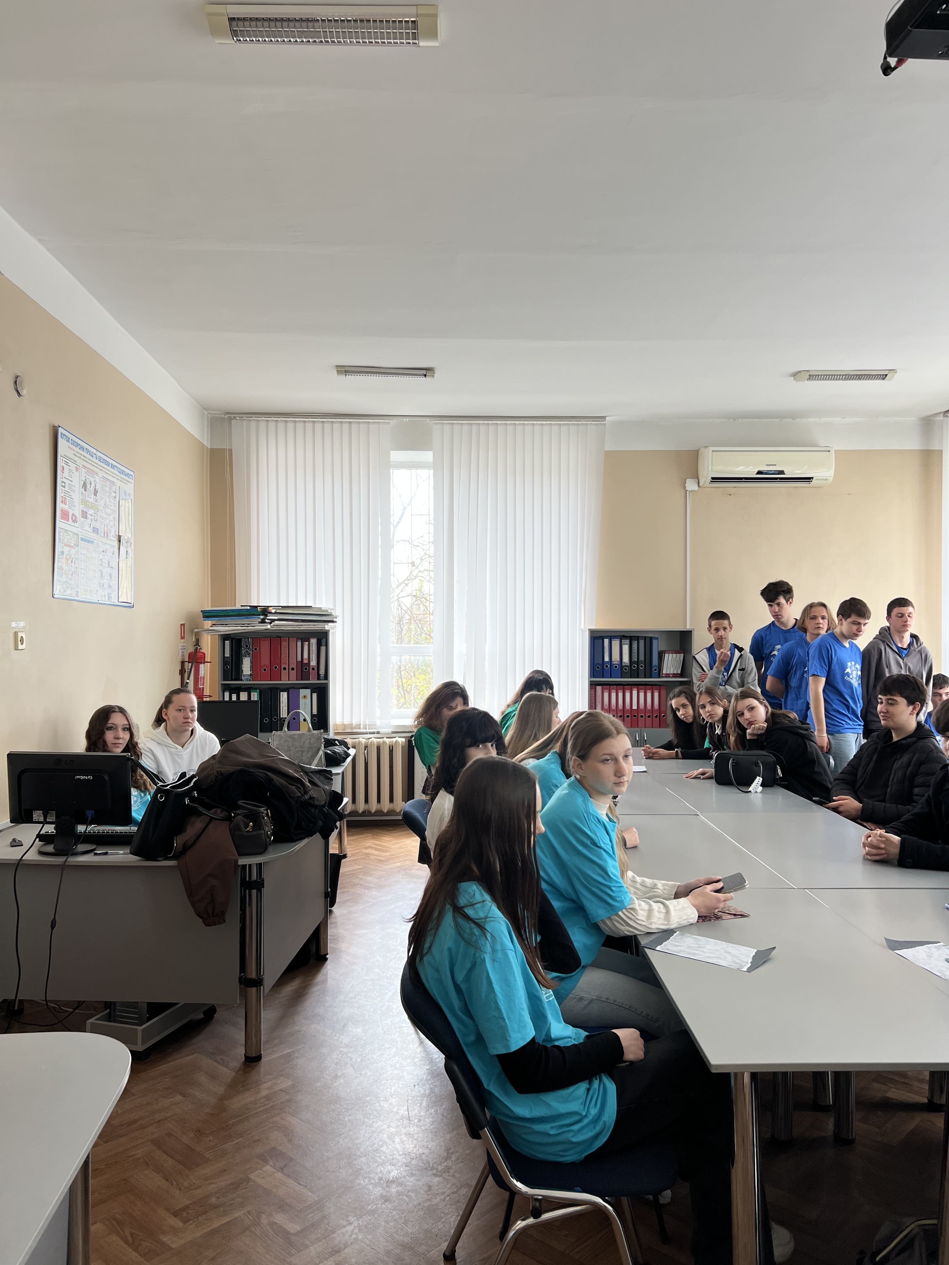 Квест для студентів 1 курсу під назвою Змагання відділень