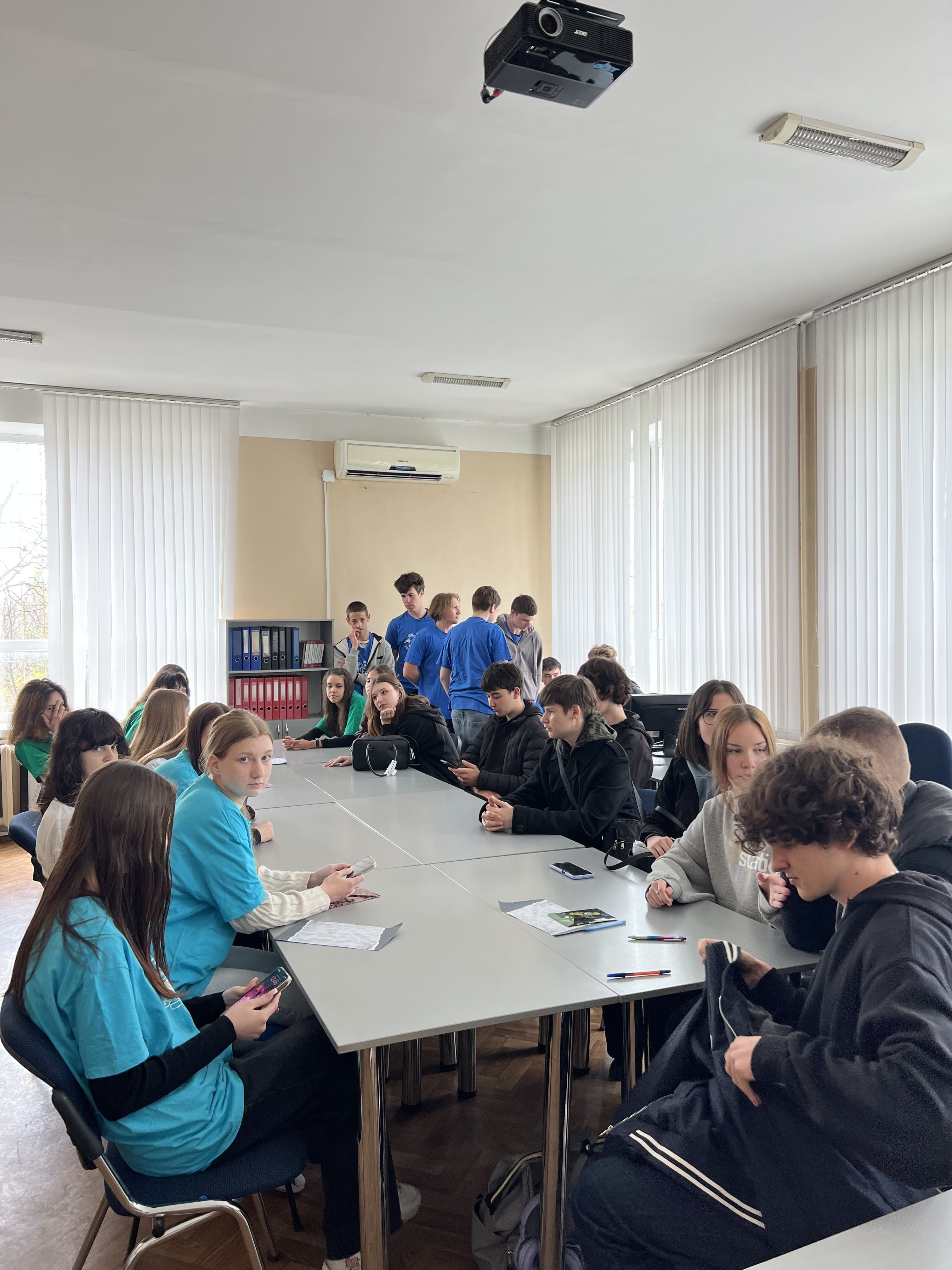 Квест для студентів 1 курсу під назвою Змагання відділень
